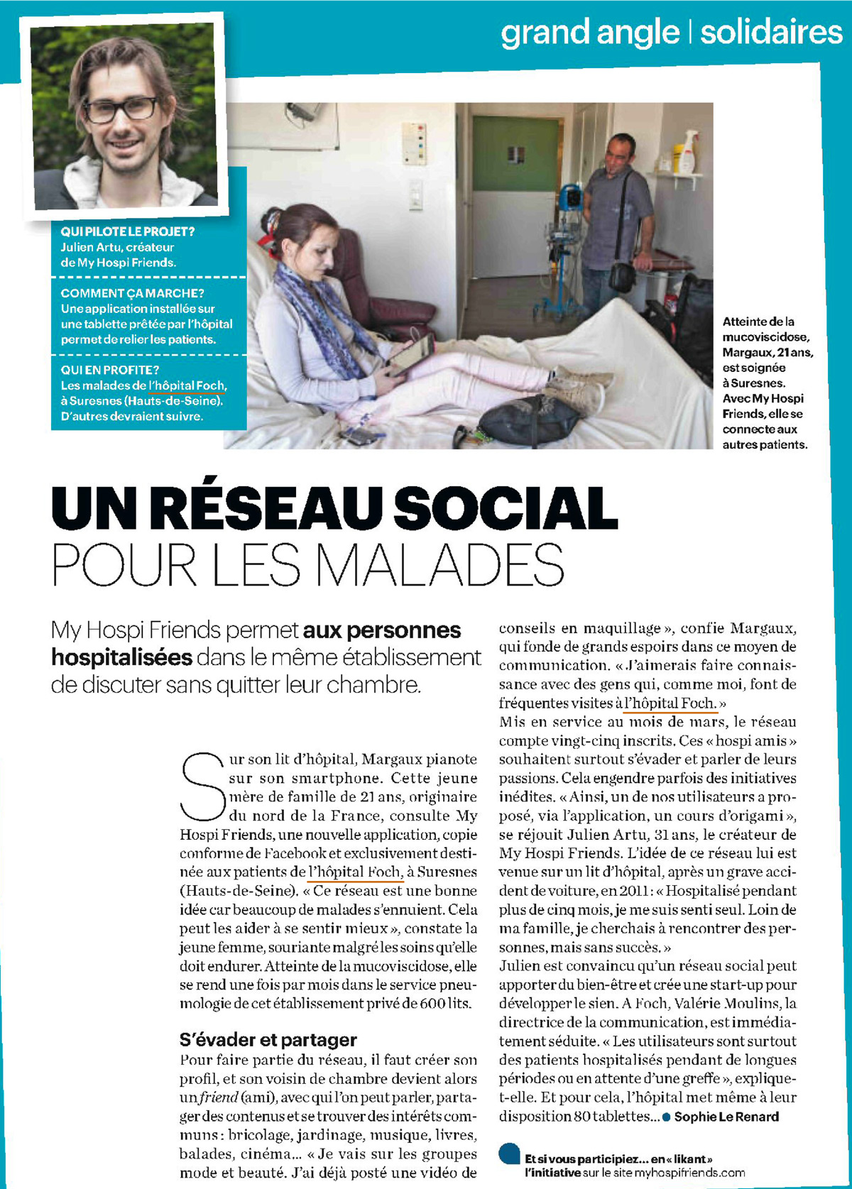 Le Parisien Magazine - My Hospi Friends